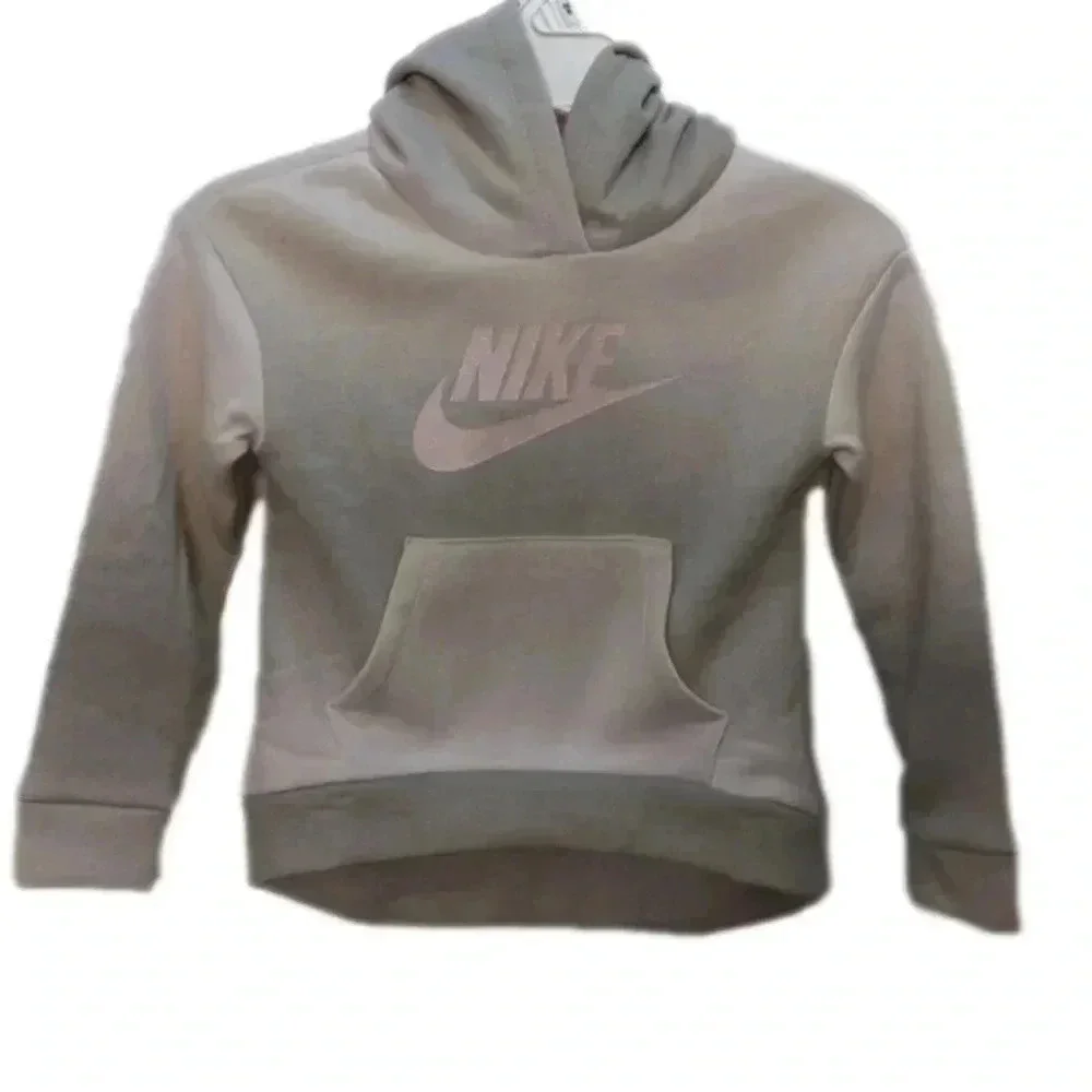 Nike fleece ombre Logo graphic hoodie